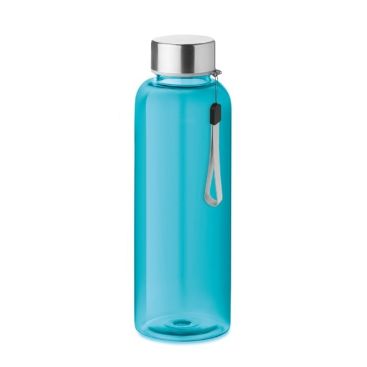 Botella RPET con logotipo y sistema antifugas para empresas 500ml