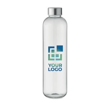 Botella de tritan transparente sin BPA con capacidad 1L Botella de tritan transparente sin BPA con capacidad 1L