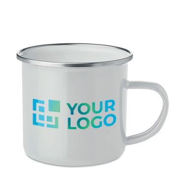 Taza vintage para sublimación en esmalte de metal 350ml Taza vintage para sublimación en esmalte de metal 350ml