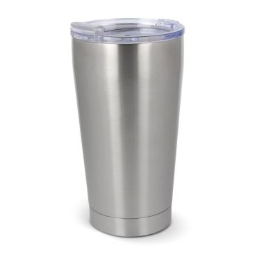Vasos térmicos para llevar de cerámica con detalles plateados 500ml