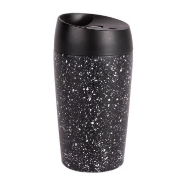 Vasos para llevar de doble pared con estampado de puntos 240ml