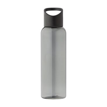 Botella RPET con tapa de silicona y asa para agua fría 500ml