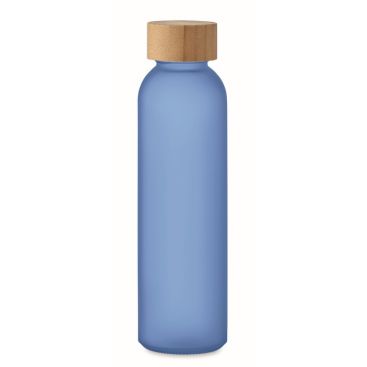 Botellas de cristal promocional de colores transparentes 500ml