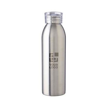 Botellas con logo brillantes con tapón translúcido 650ml
