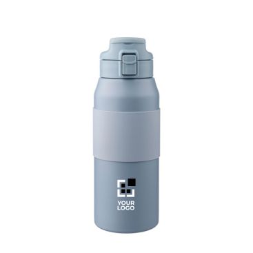 Botellas personalizadas con botón para abrir la boquilla 800ml