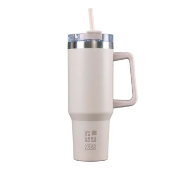 Botellas grandes con pajita y asa de transporte 1,18L