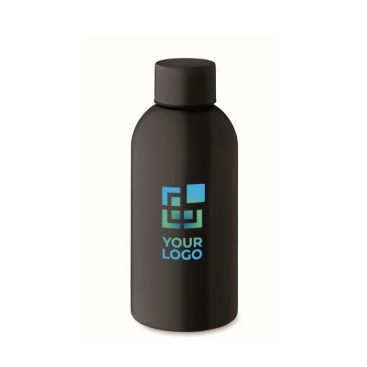 Botella de 500ml hecha de acero inox reciclado con sistema antifugas