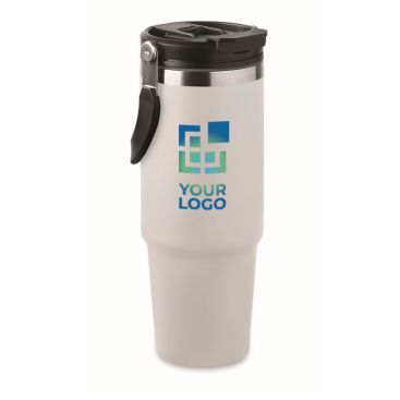 Vasos térmicos promocionales con pajita y boquilla 850ml