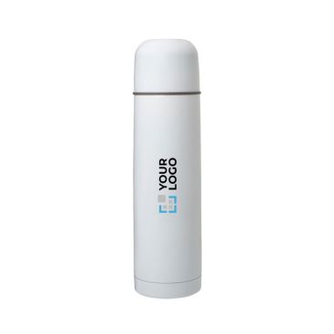 Termo de 750ml con boquilla con pulsador y vaso como tapa en rosca