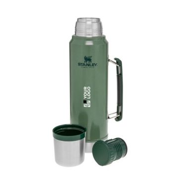 Botella térmica Stanley personalizada con taza incluida 1L