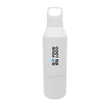 Botella termo con taza extraíble en la parte inferior 600ml