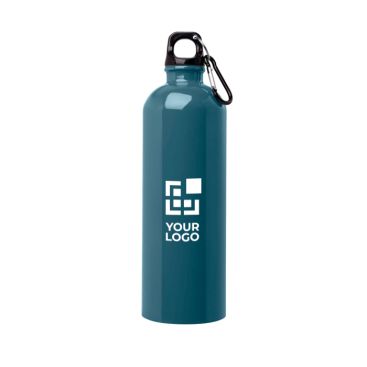 Botella con amplia variedad de colores y mosquetón 750ml