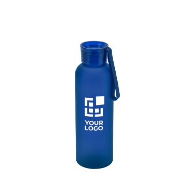 Botellas personalizadas antifugas con asa y acabado mate 600ml