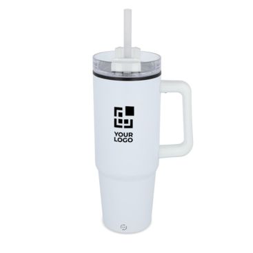 Vasos térmicos con portavasos y pajita 800ml