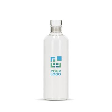 Botella y tapón flexible de vidrio de borosilicato 750ml