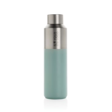 Botellas termo de acero inoxidable bicolor 600ml