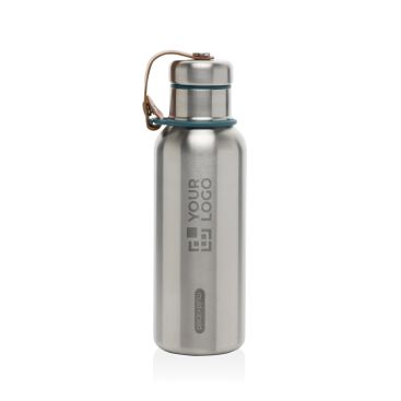 Botellas termo con asa de cuero Black+Blum 500ml