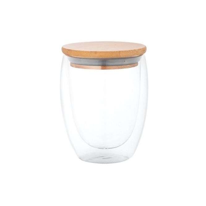Vaso de cristal personalizado  primera vista