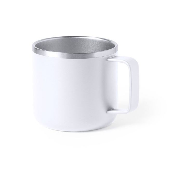 Taza de acero inoxidable bicolor