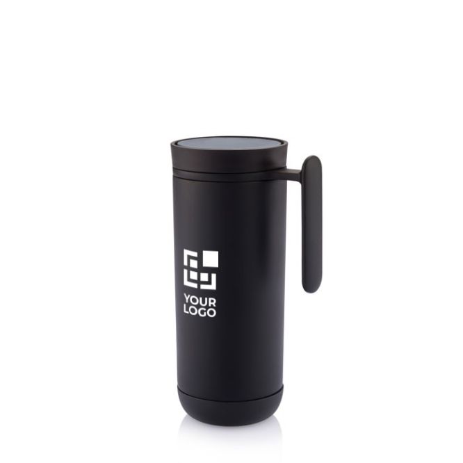 Taza pequeña con tapa inteligente