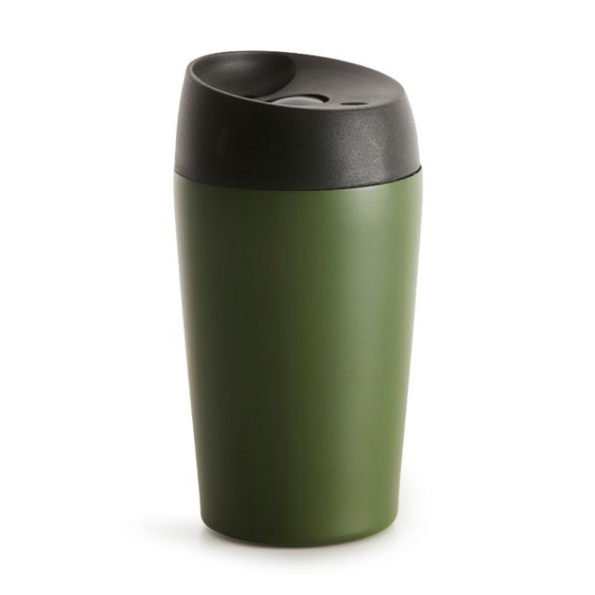 Vaso take away personalizado con apertura de botón 240ml