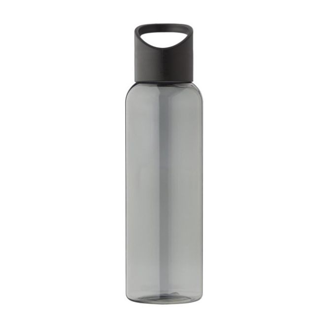 Botella RPET con tapa de silicona y asa para agua fría 500ml