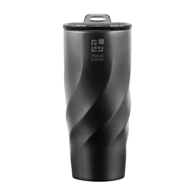 Vasos térmicos publicitarios de acero inoxidable reciclado 500ml