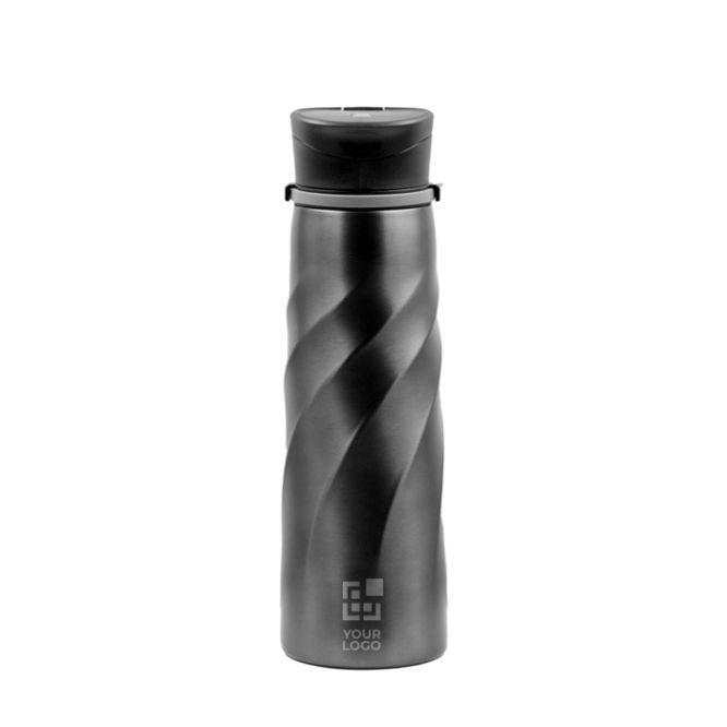 Botella BrandCharger de acero inoxidable 1L
