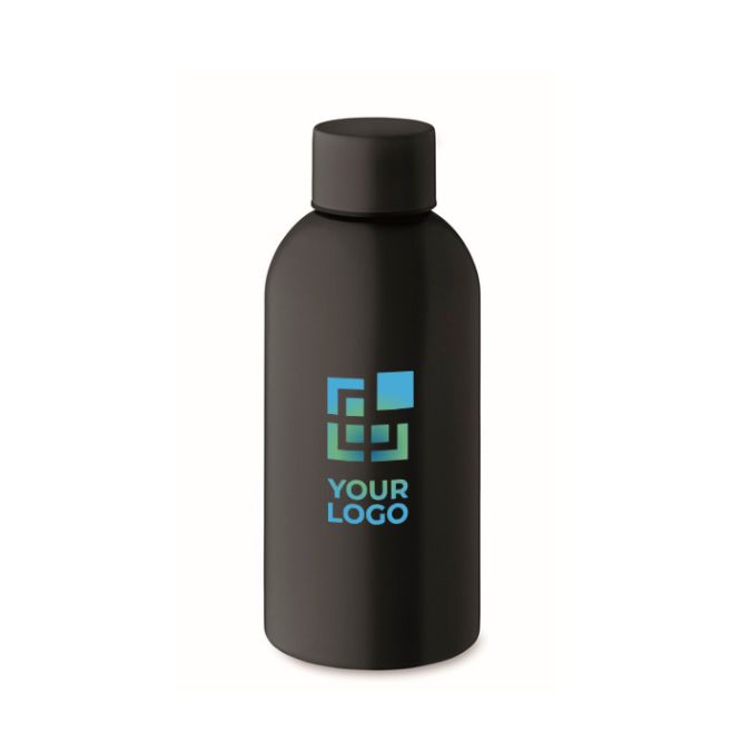 Botella de 500ml hecha de acero inox reciclado con sistema antifugas