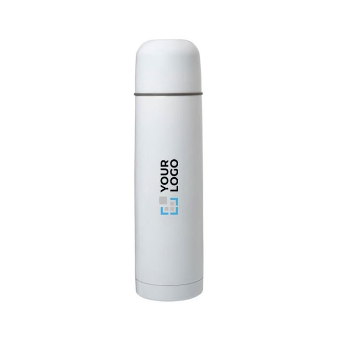 Termo de 750ml con boquilla con pulsador y vaso como tapa en rosca