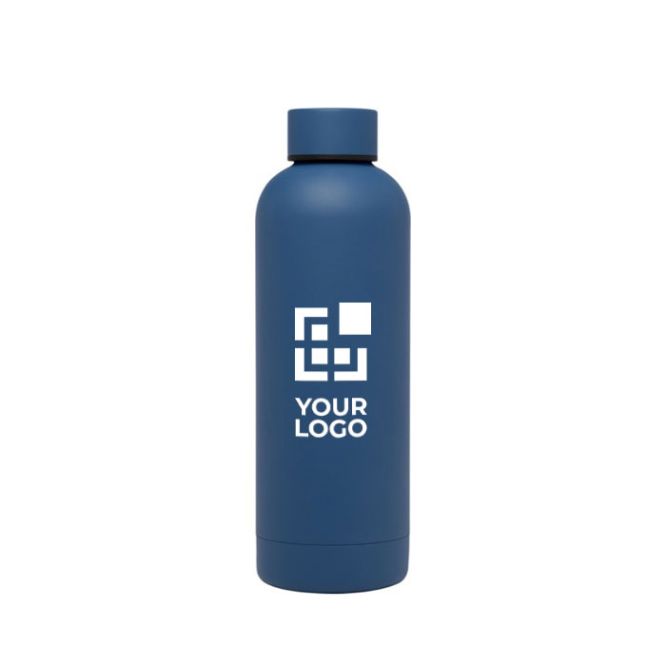 Botella termo minimalista de acero inox reciclado y cobre 500ml