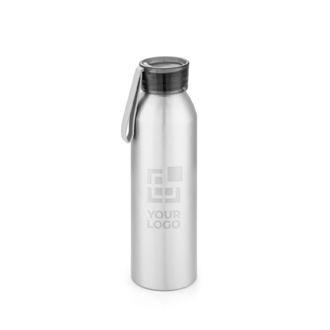 Botellas de aluminio con asa de silicona de colores 660ml