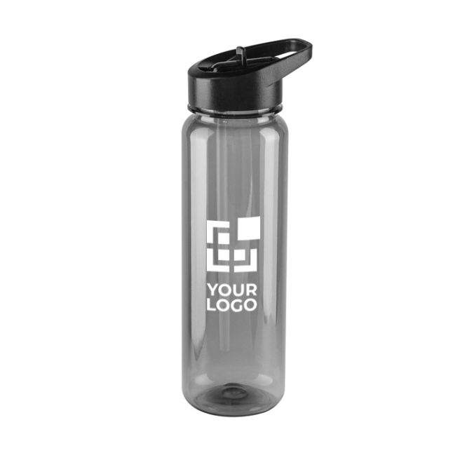 Botellas de deporte de RPET con acabado brillante 750ml