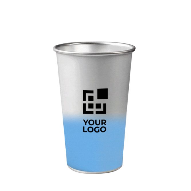 Vaso que cambia de color con bebidas frías 450ml