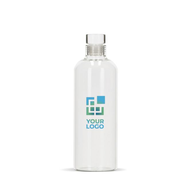 Botella y tapón flexible de vidrio de borosilicato 750ml