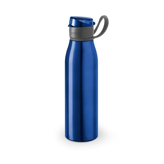 Botellas de aluminio personalizadas azul