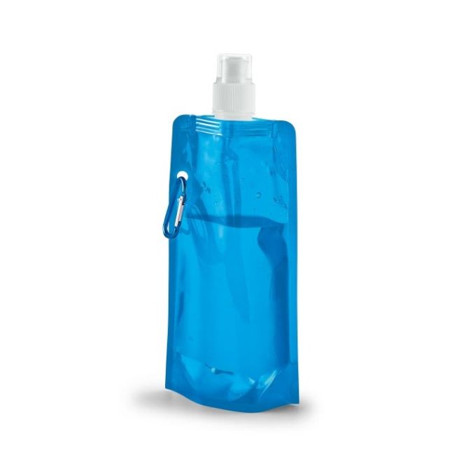 Botellas flexibles personalizadas azul
