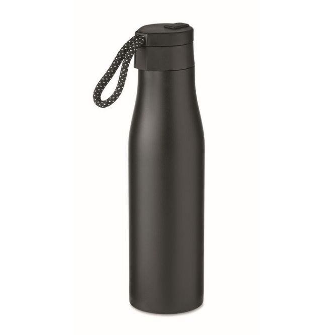 Botella con tapón magnético