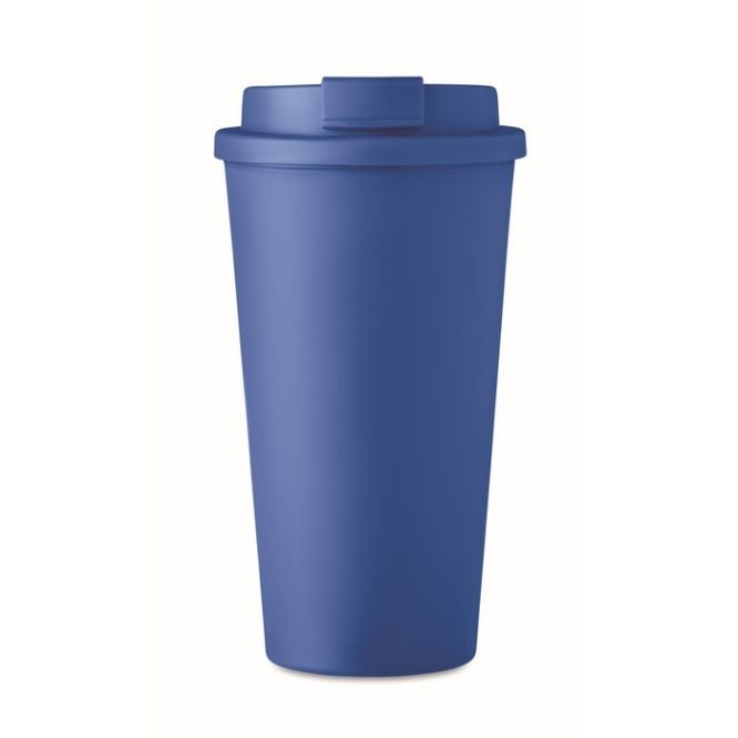 Vaso para llevar grande color azul segunda vista