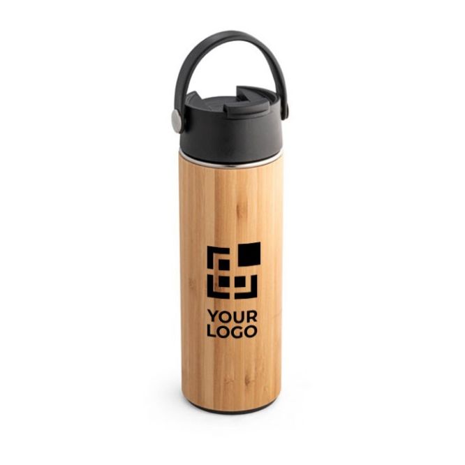 Botellas termo de bambú