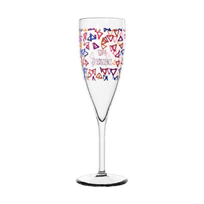 Copa para champagne publicitaria