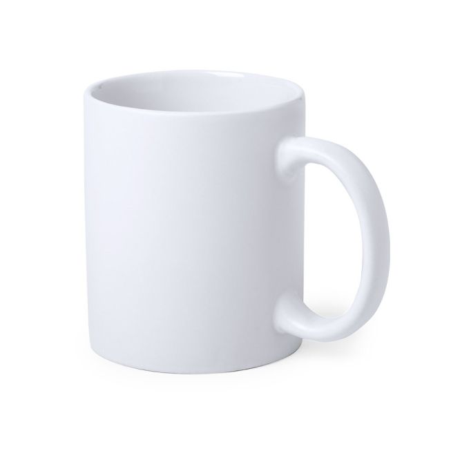 Taza para sublimación color blanco primera vista