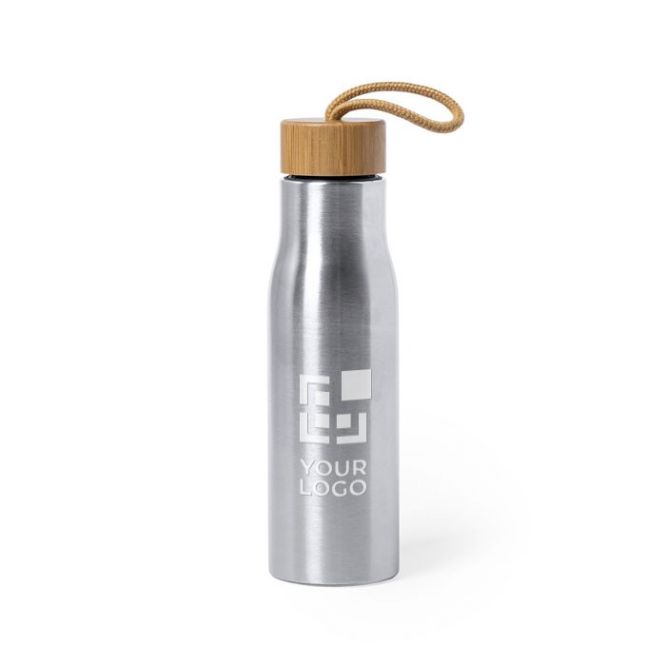 Botellas de acero inoxidable con logotipo