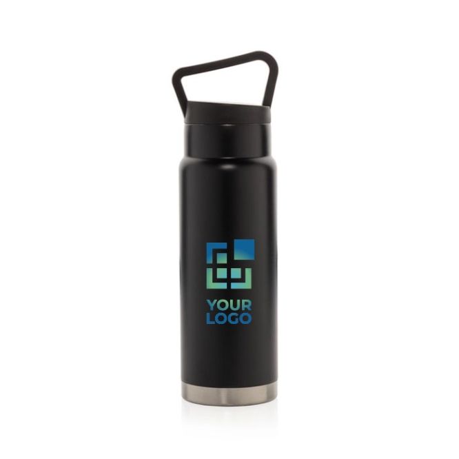 Botellas resistentes de acero con asa
