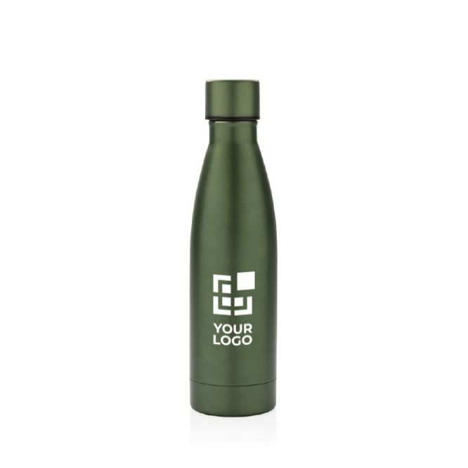 Botella de acero inoxidable sostenible