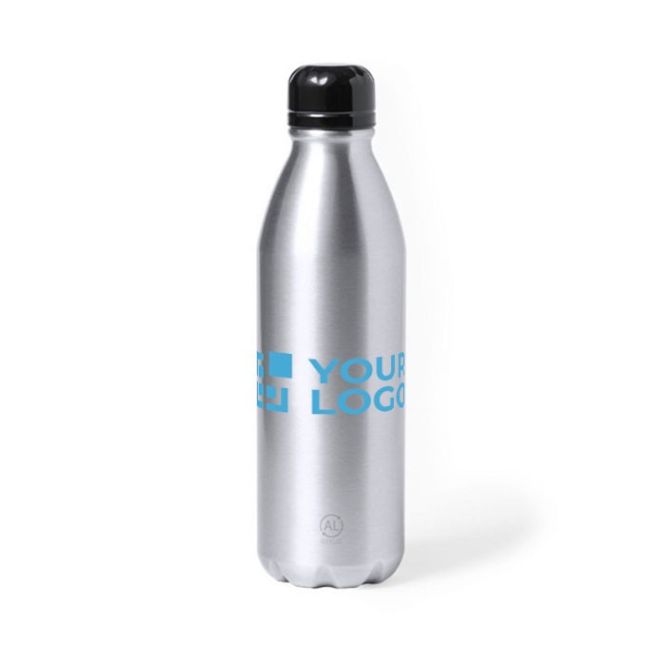Botellas de aluminio reciclado mate