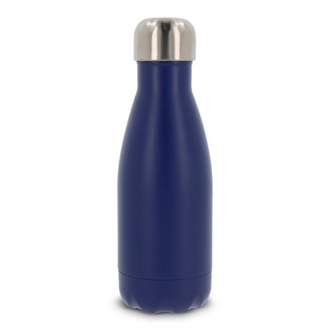 Botellas personalizadas de acero con tapón plateado 230ml