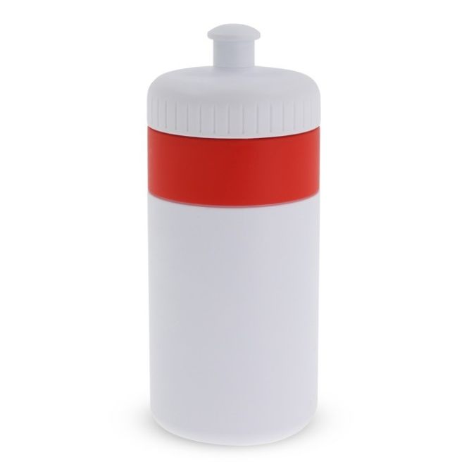 Botella para deporte sin BPA con detalle de color 500ml