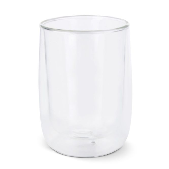 Vaso de cristal para el café de doble pared transparente 320ml