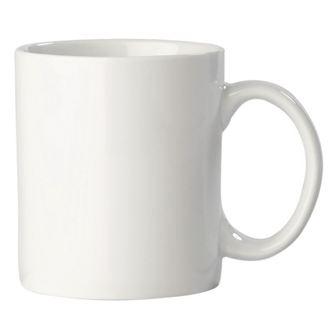 Tazas de cerámica blancas promocionales especiales para sublimar 300ml
